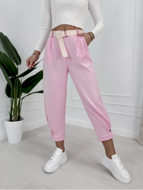 SPODNIE VENTURA RÓŻOWE