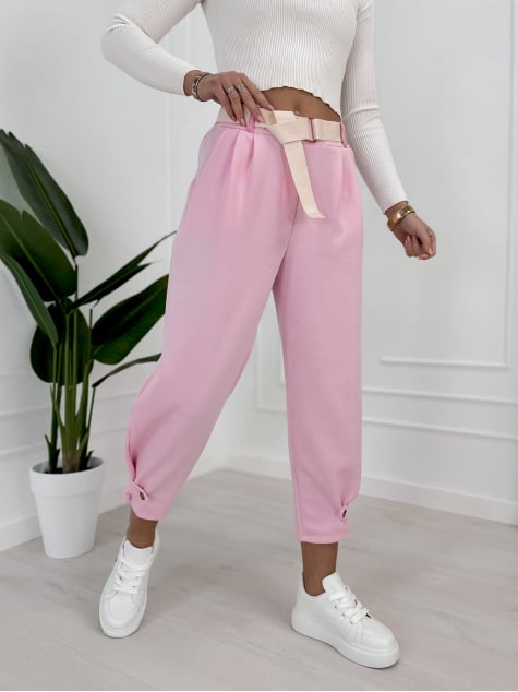 SPODNIE VENTURA RÓŻOWE