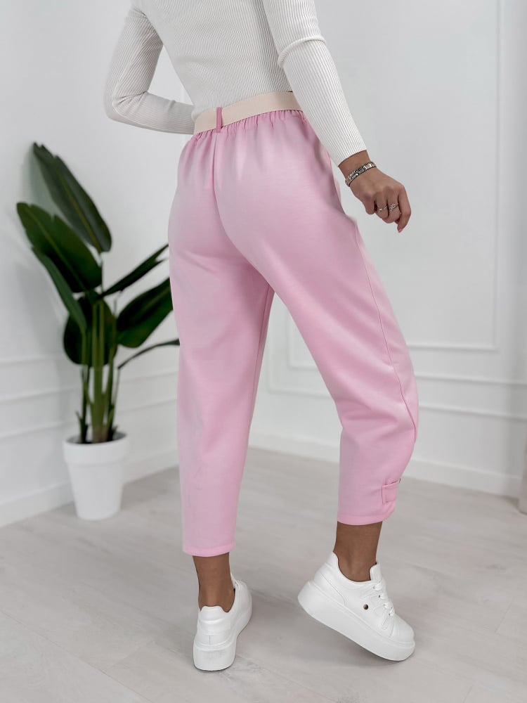 SPODNIE VENTURA RÓŻOWE