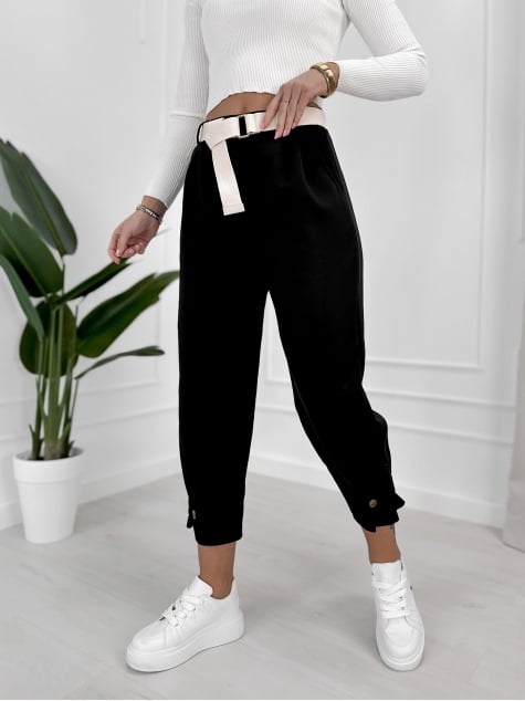 SPODNIE VENTURA CZARNE