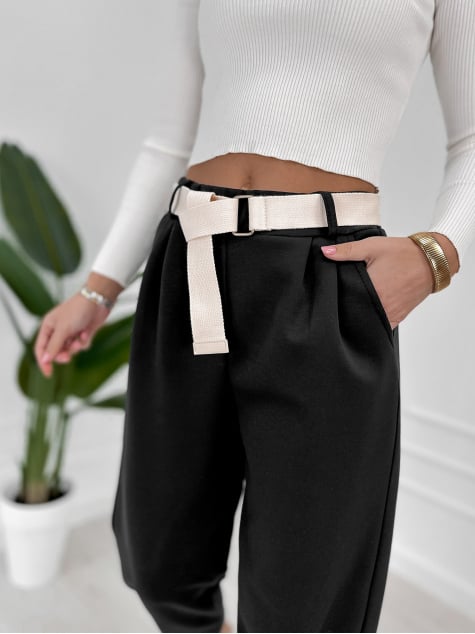 SPODNIE VENTURA CZARNE