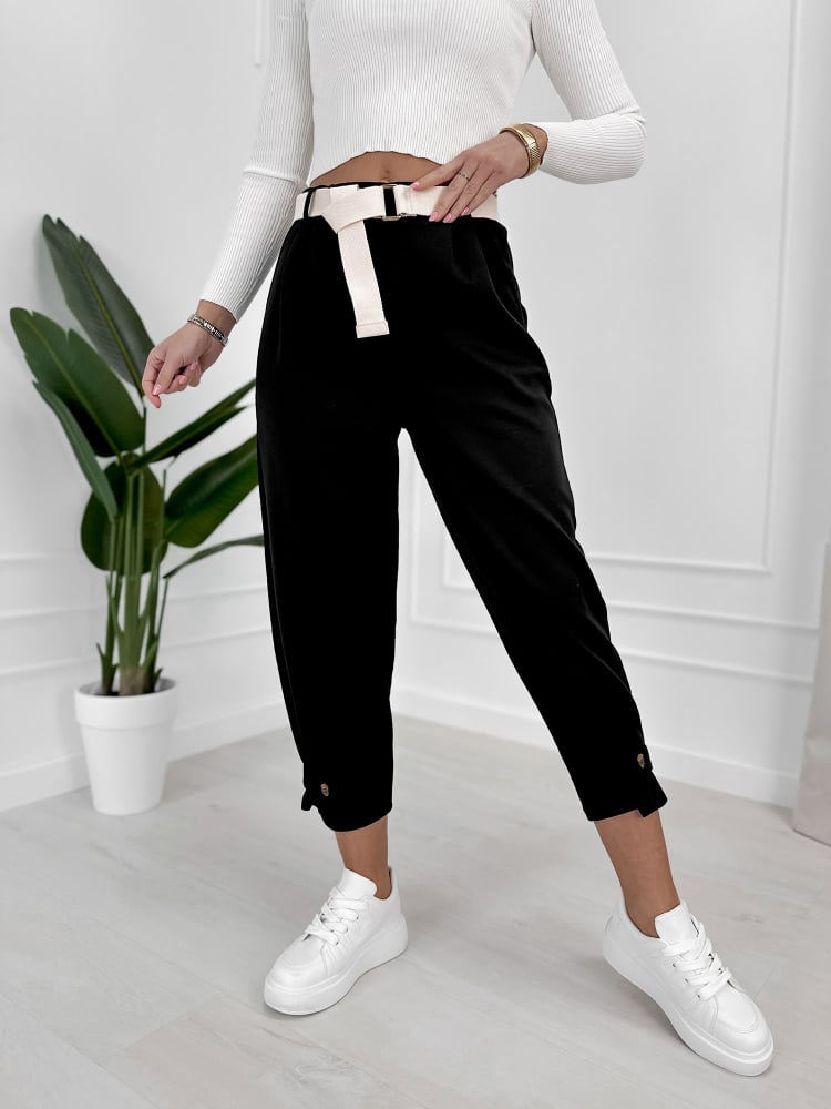 SPODNIE VENTURA CZARNE