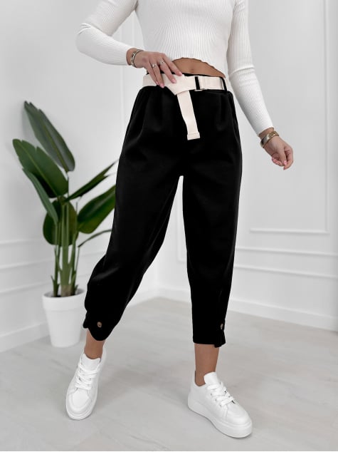 SPODNIE VENTURA CZARNE