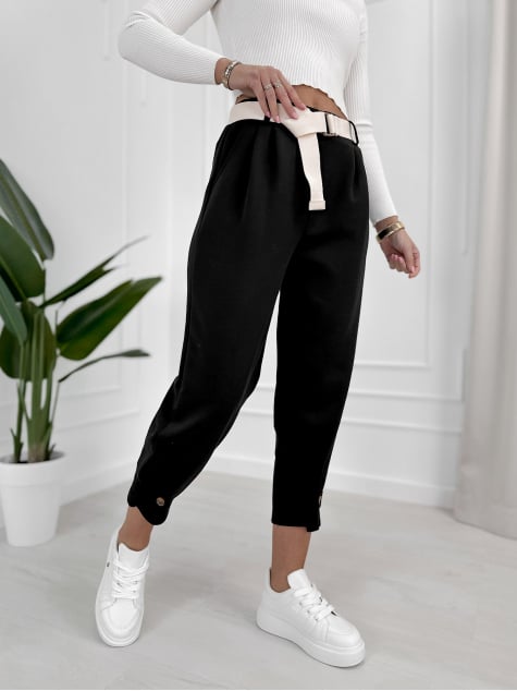 SPODNIE VENTURA CZARNE