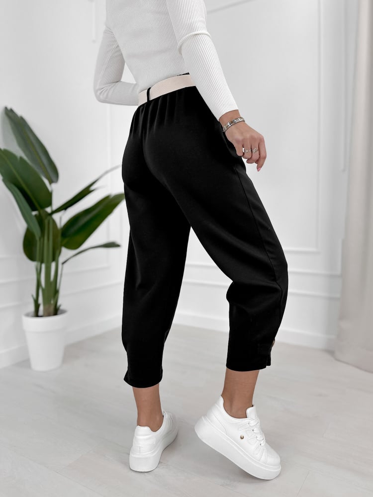 SPODNIE VENTURA CZARNE