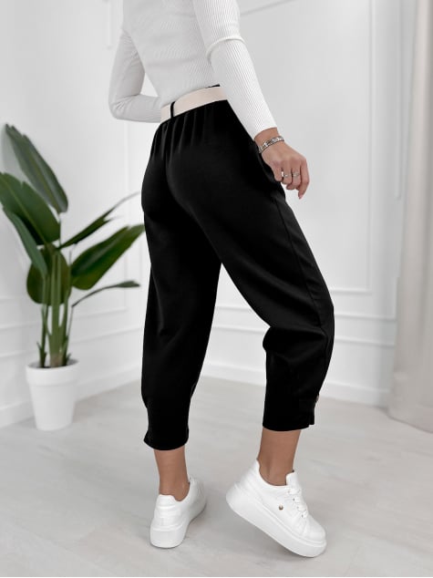 SPODNIE VENTURA CZARNE