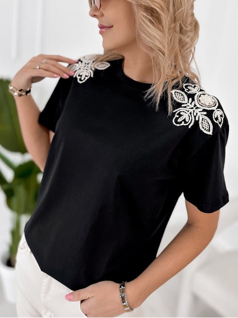 BLUZKA SELENA CZARNA