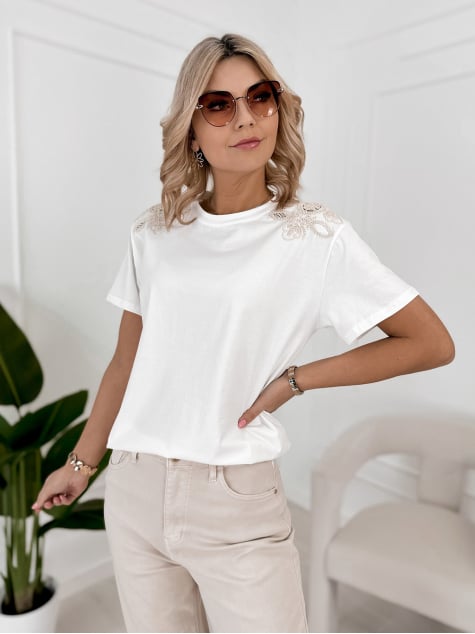 BLUZKA SELENA BIAŁA