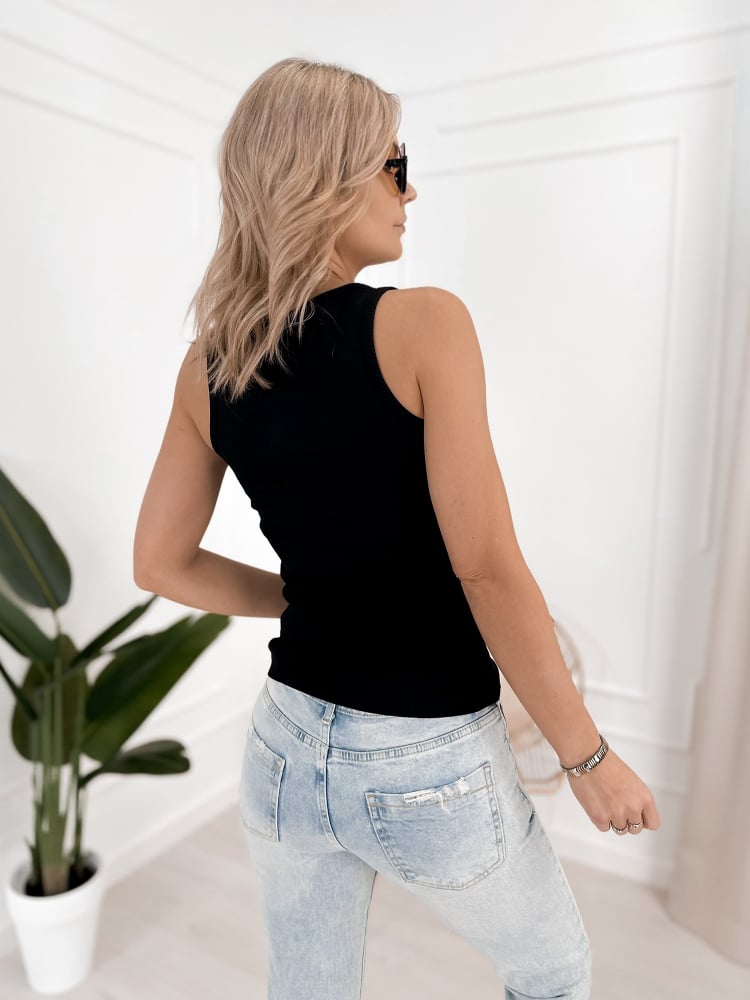 BLUZKA CARDONA CZARNA