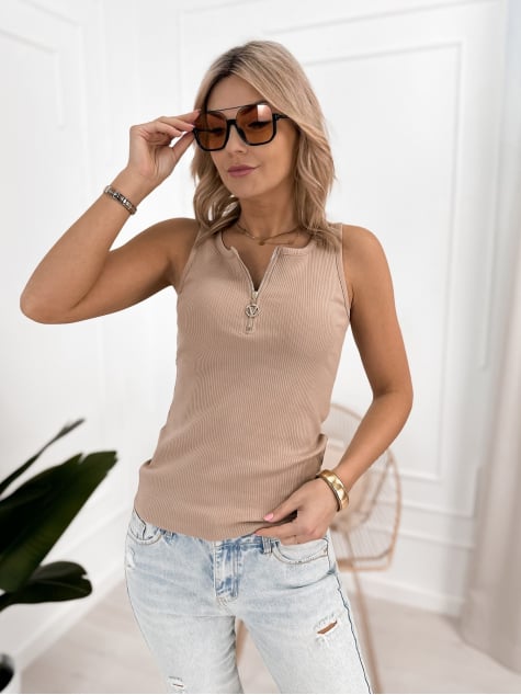 BLUZKA CARDONA BEŻOWA