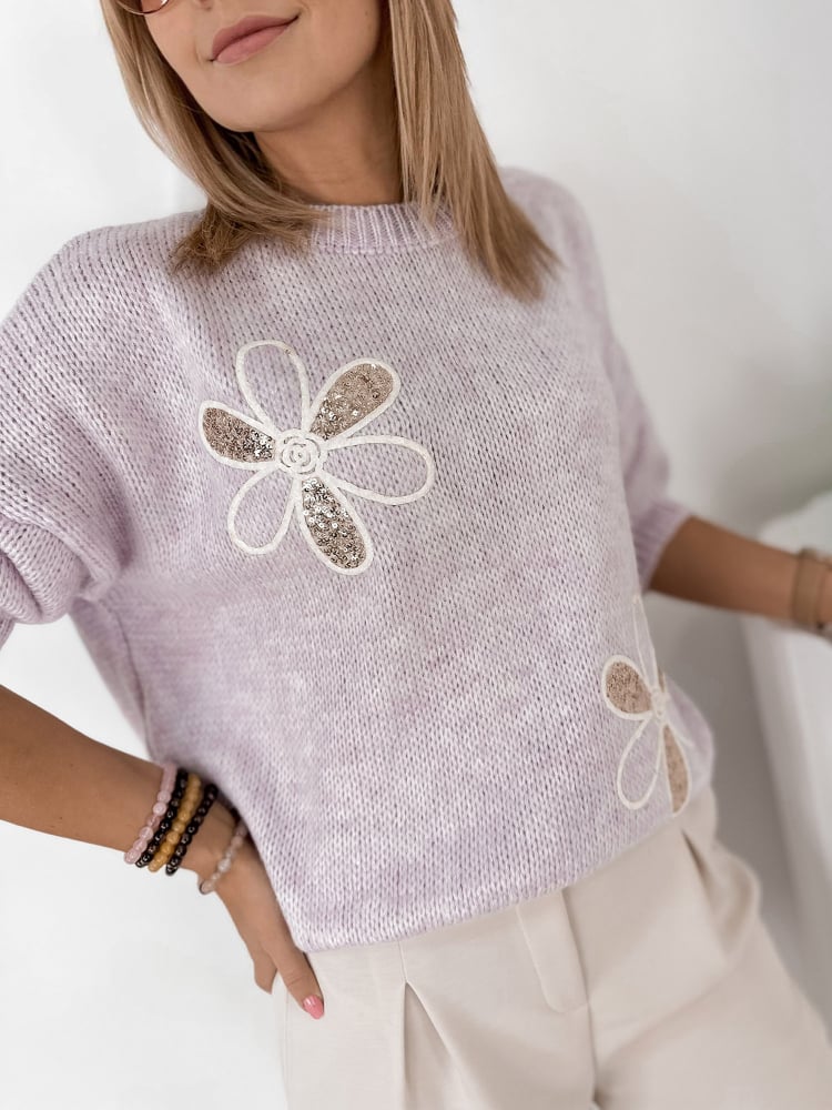 SWETER PARKER LILIOWY