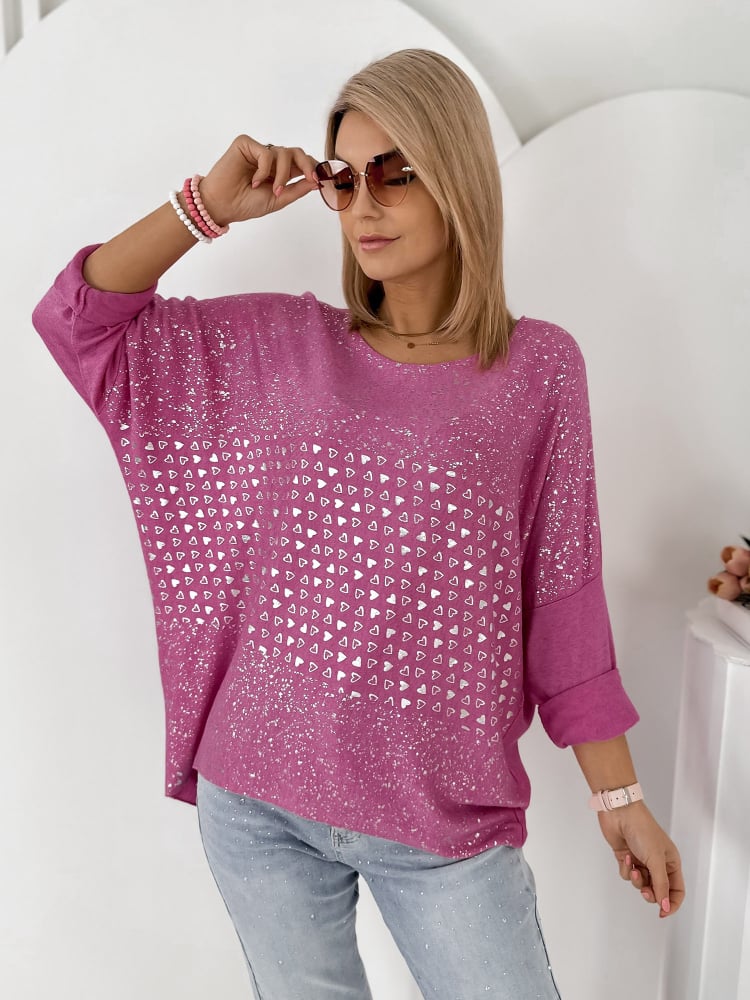 BLUZKA HARLEY RÓŻOWA