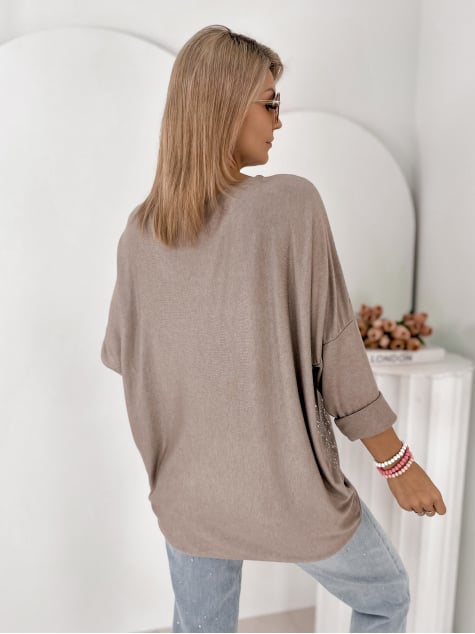 BLUZKA HARLEY CIEMNOBEŻOWA