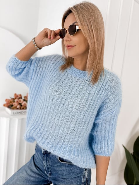 SWETER CHEYENE NIEBIESKI