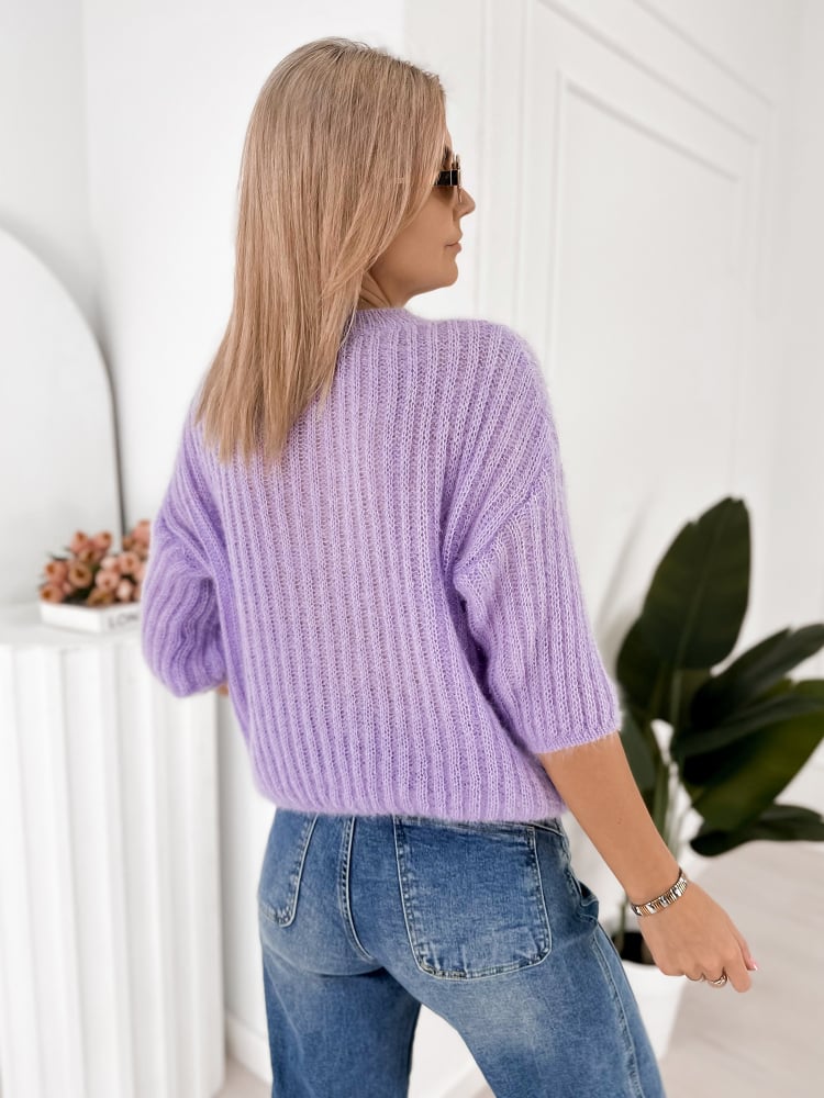SWETER CHEYENE FIOLETOWY