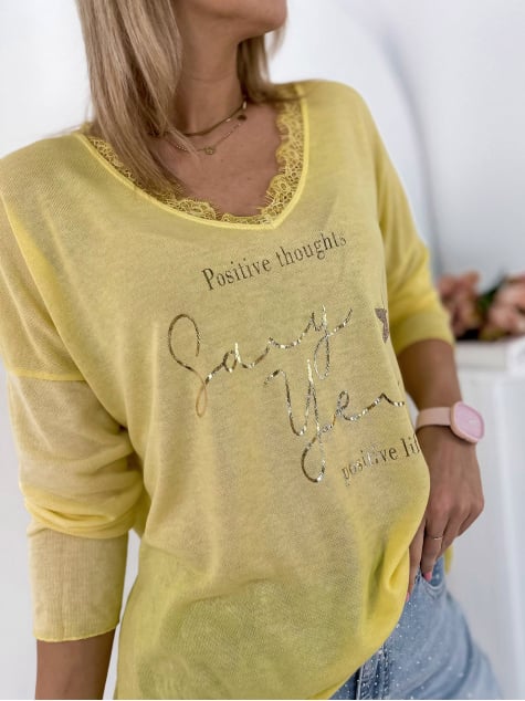 BLUZKA MARLA ŻÓŁTA