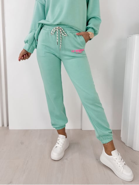 KOMPLET DRESOWY INDIGO MIĘTOWY