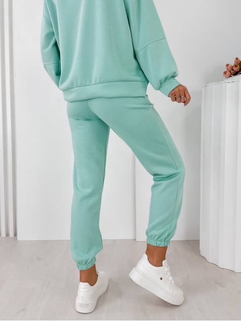 KOMPLET DRESOWY INDIGO MIĘTOWY