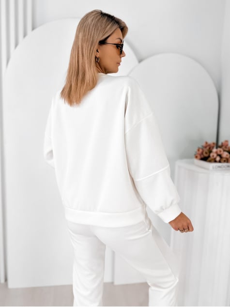 KOMPLET DRESOWY INDIGO ECRU