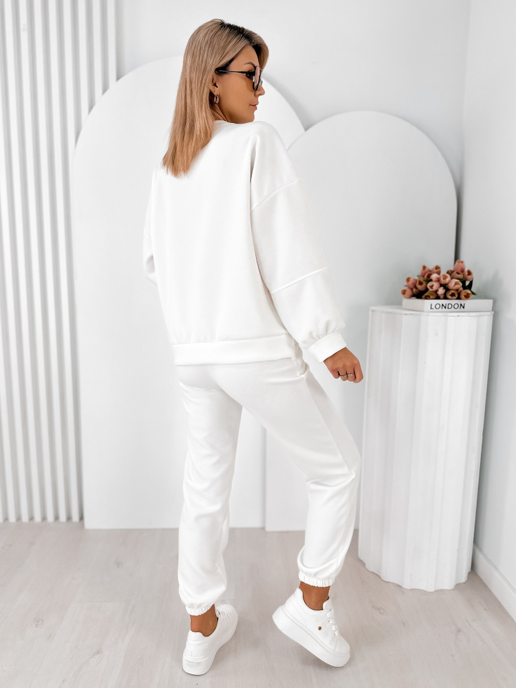 KOMPLET DRESOWY INDIGO ECRU