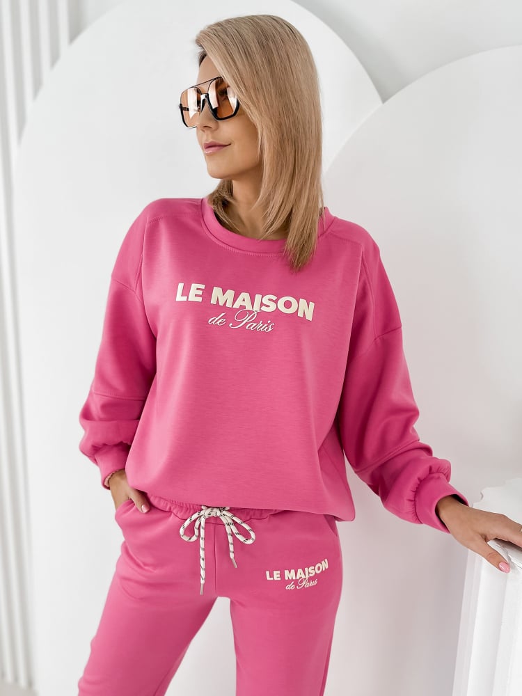 KOMPLET DRESOWY INDIGO RÓŻOWY