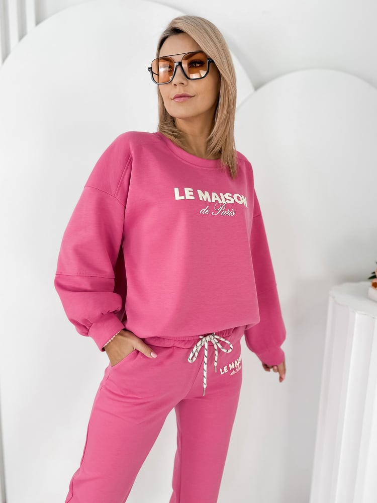 KOMPLET DRESOWY INDIGO RÓŻOWY