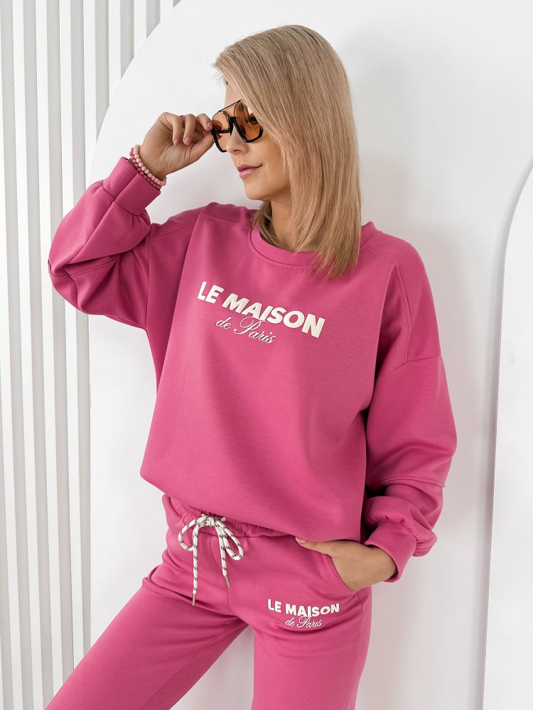 KOMPLET DRESOWY INDIGO RÓŻOWY