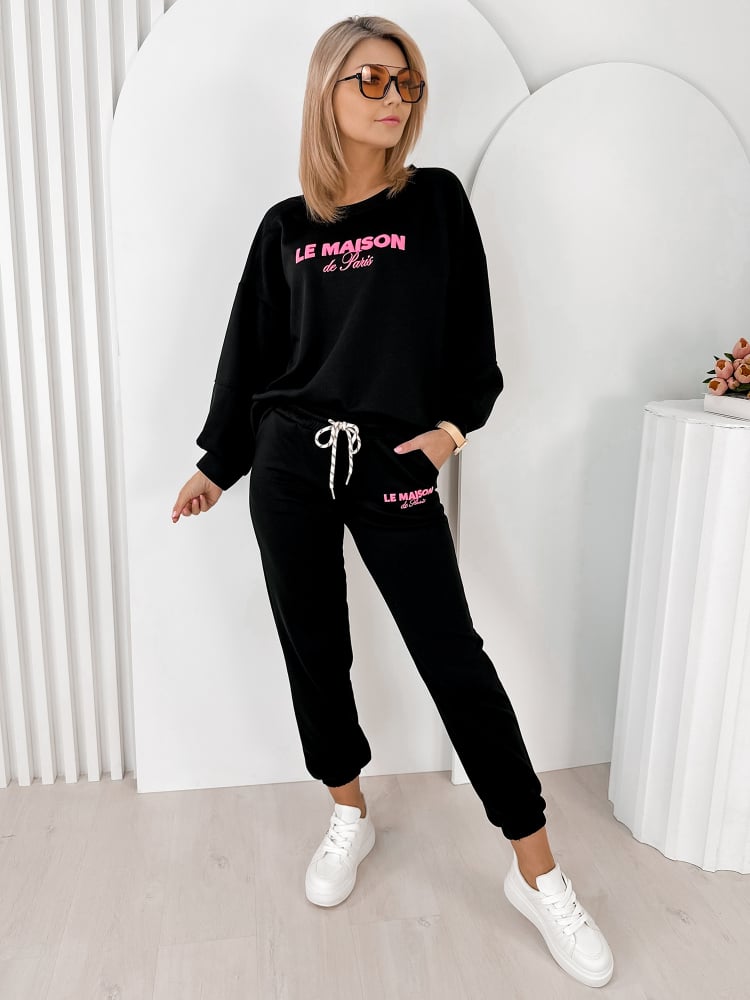 KOMPLET DRESOWY INDIGO CZARNY