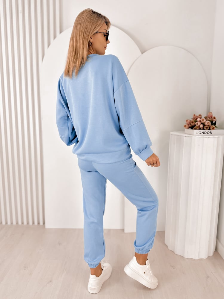 KOMPLET DRESOWY INDIGO NIEBIESKI