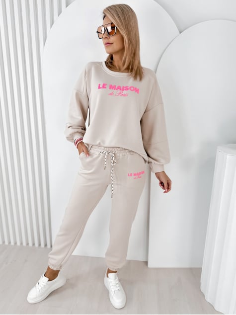 KOMPLET DRESOWY INDIGO BEŻOWY