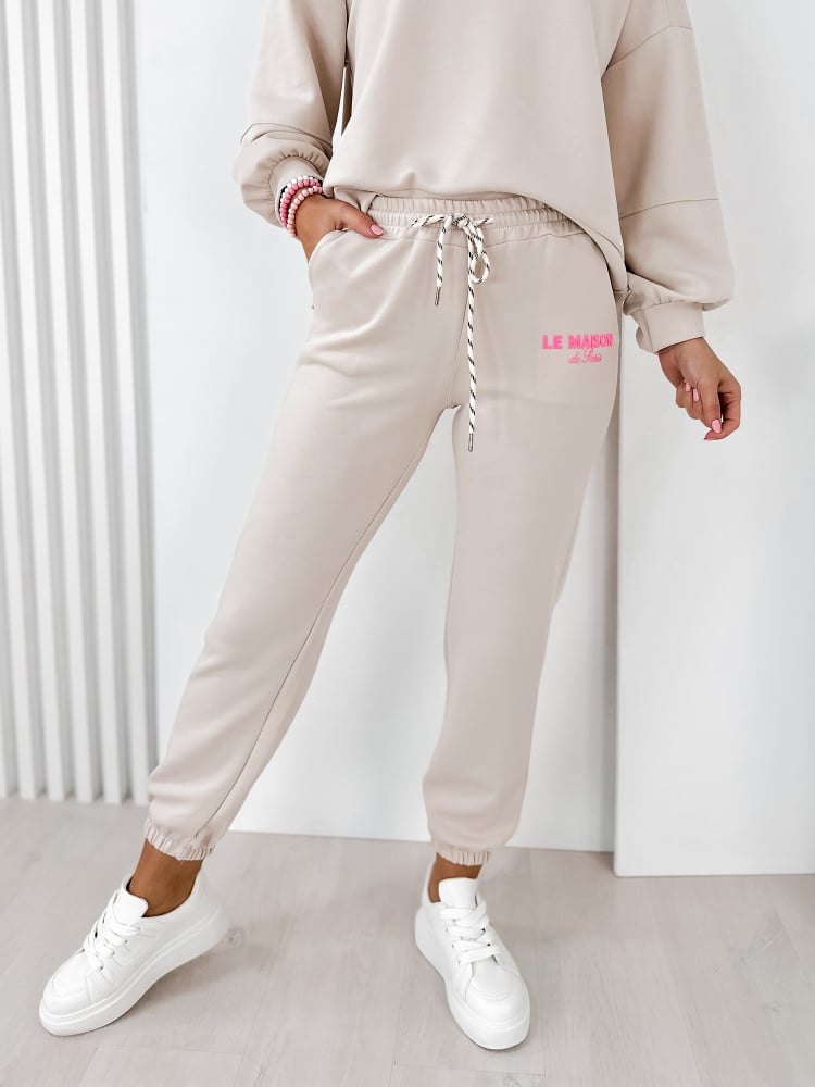 KOMPLET DRESOWY INDIGO BEŻOWY