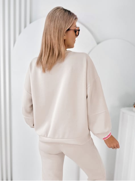 KOMPLET DRESOWY INDIGO BEŻOWY