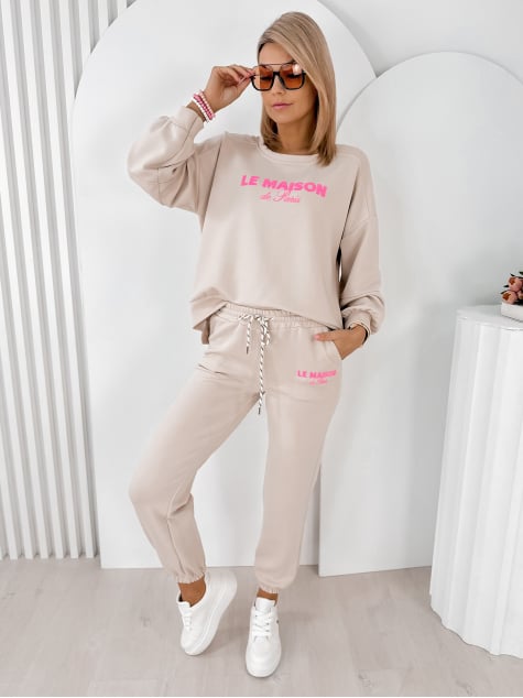 KOMPLET DRESOWY INDIGO BEŻOWY