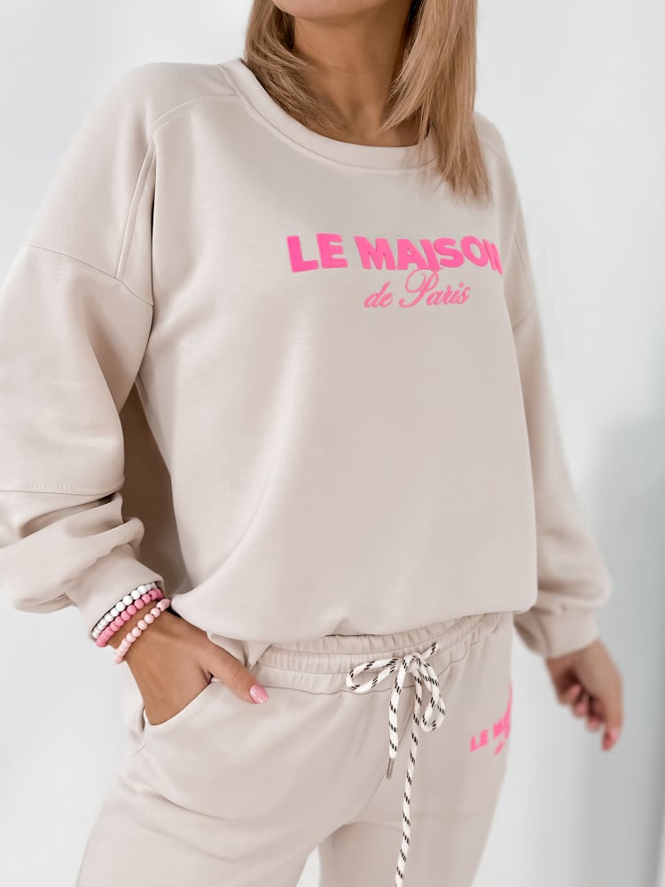 KOMPLET DRESOWY INDIGO BEŻOWY