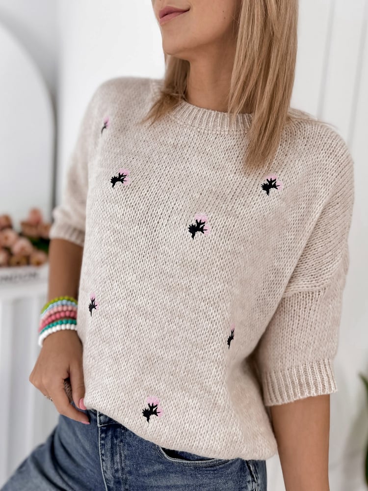 SWETER THELMA BEŻOWY