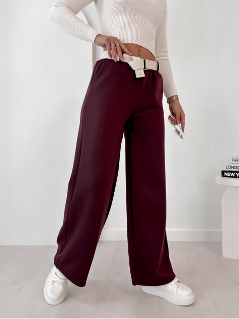 SPODNIE ROWAN BORDOWE