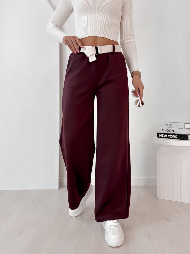 SPODNIE ROWAN BORDOWE