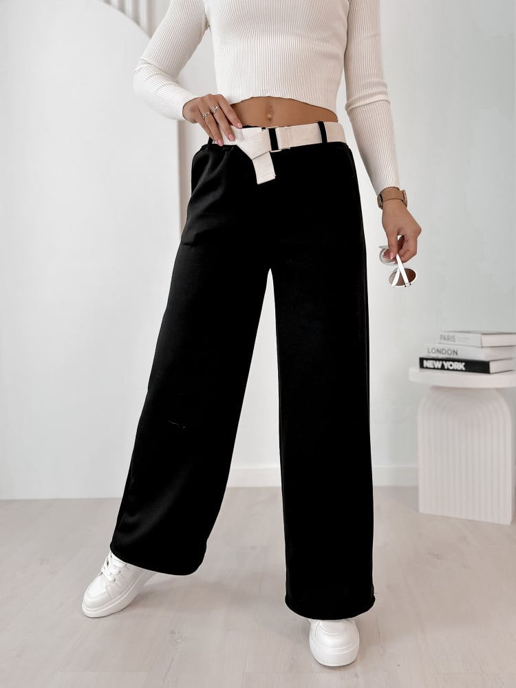 SPODNIE ROWAN CZARNE