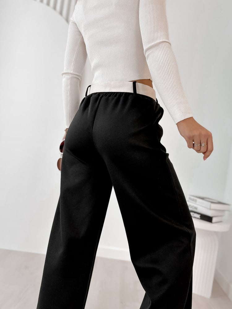 SPODNIE ROWAN CZARNE