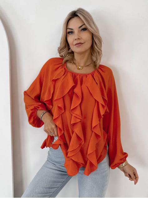 BLUZKA HADLEY POMARAŃCZOWA