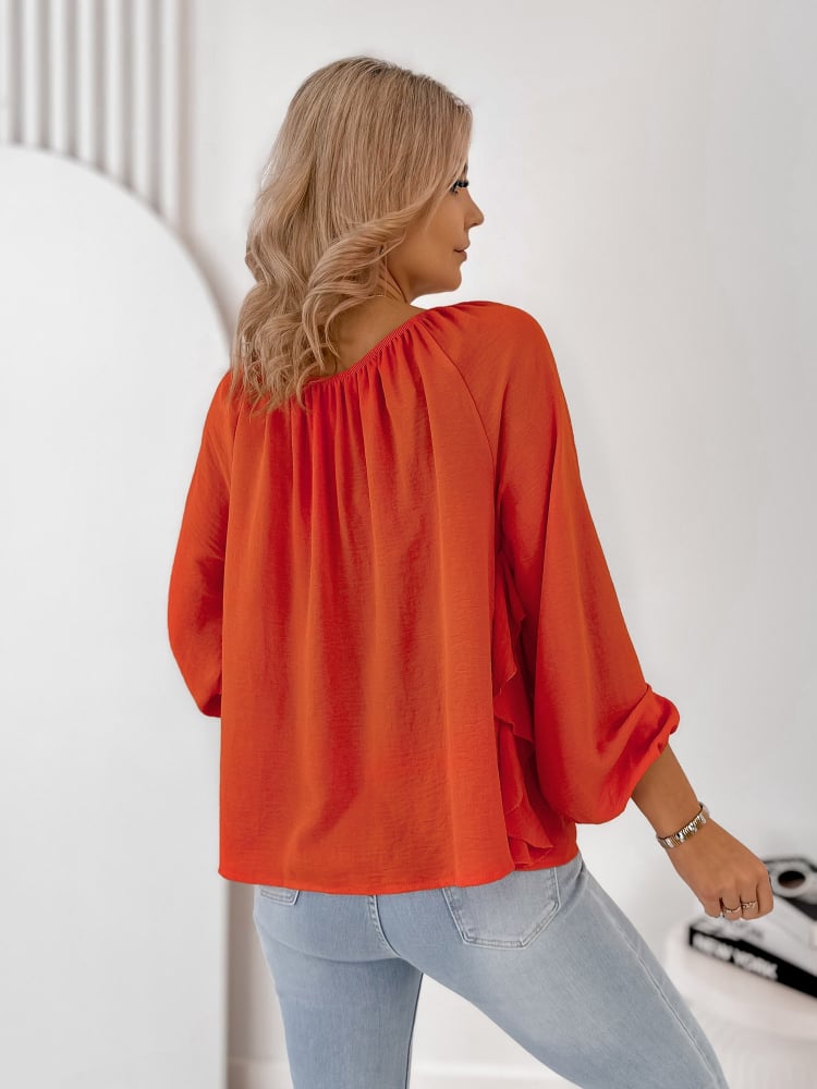 BLUZKA HADLEY POMARAŃCZOWA