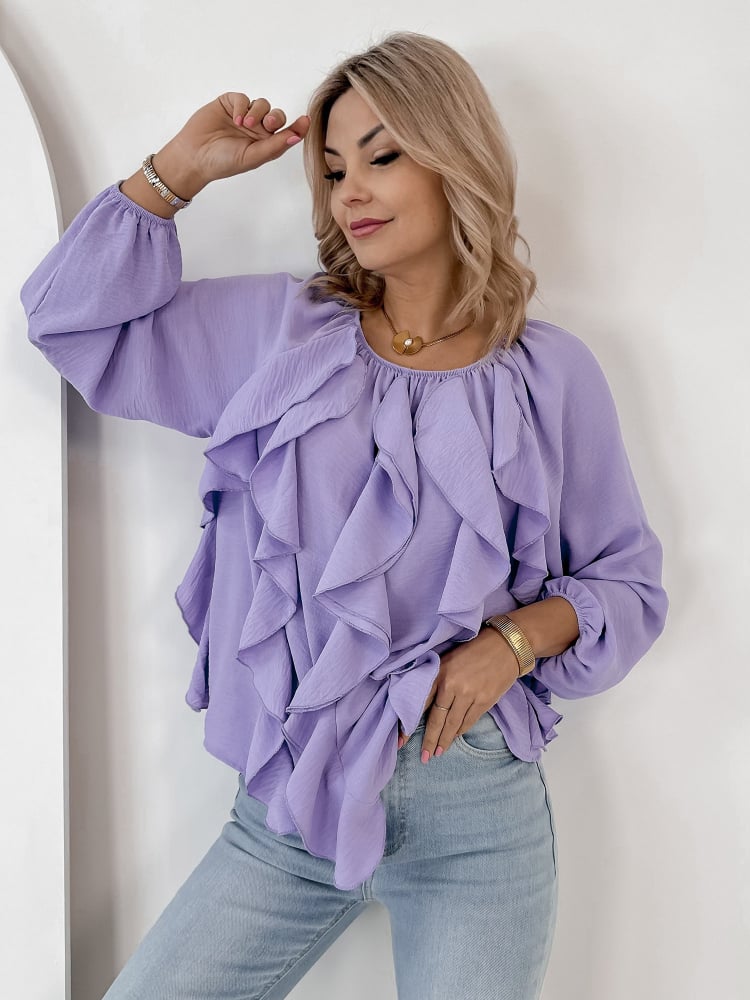 BLUZKA HADLEY FIOLETOWA