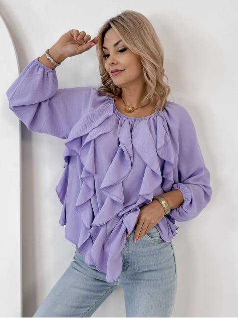 BLUZKA HADLEY FIOLETOWA