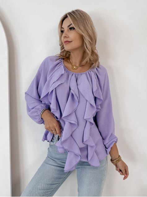 BLUZKA HADLEY FIOLETOWA