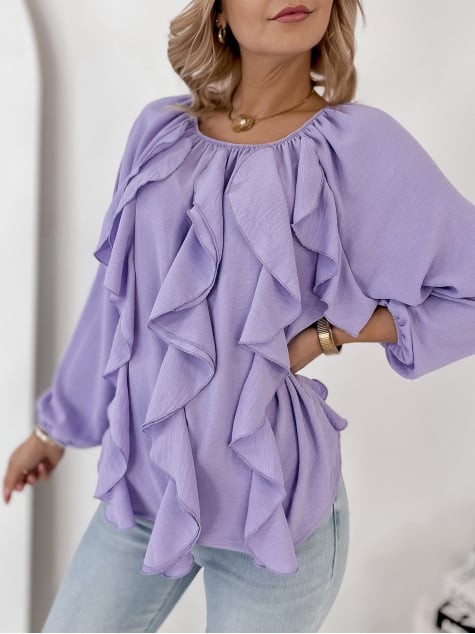BLUZKA HADLEY FIOLETOWA