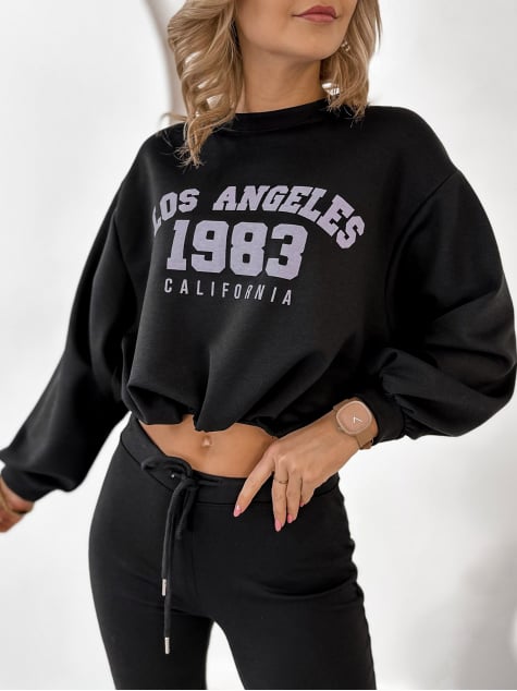 KOMPLET DRESOWY LAUREL CZARNY