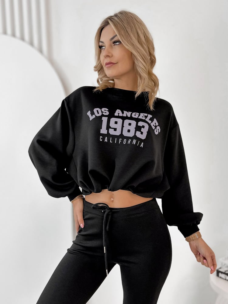 KOMPLET DRESOWY LAUREL CZARNY