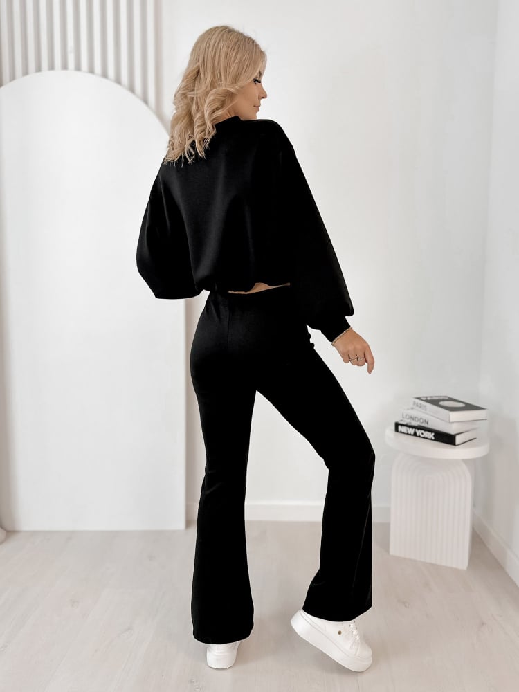 KOMPLET DRESOWY LAUREL CZARNY