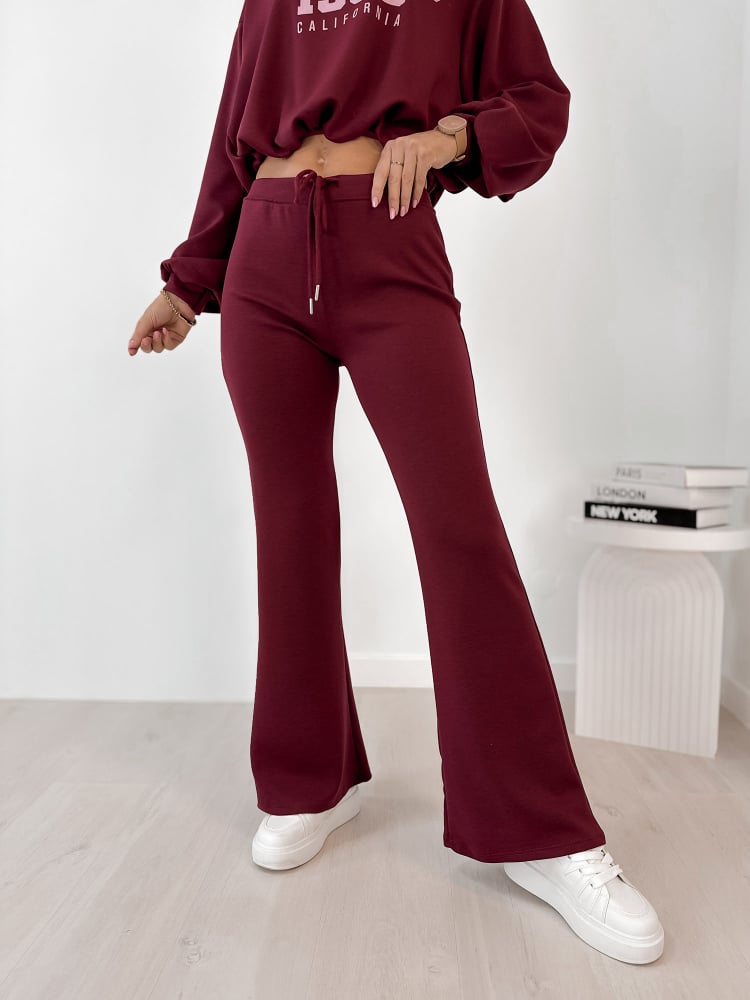 KOMPLET DRESOWY LAUREL BORDOWY