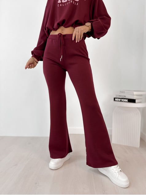 KOMPLET DRESOWY LAUREL BORDOWY